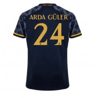 Real Madrid Arda Guler #24 Bortedrakt 2023-24 Kortermet